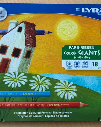 LYRA Color Giants 17 matite colorate giganti