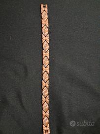 bracciale in rame nuovo  magnetico unisex vintage 