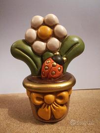 Thun - Vasetto soprammobile con margherita