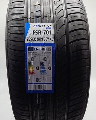 4 Pneumatici 255/35 R19 Fortune Fsr 701 Xl