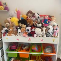 Libreria montessoriana e porta giocattoli