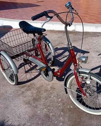 bicicletta a tre ruote