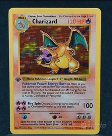 charizard 1 edizione set base 