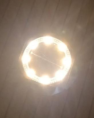 Faretti da giardino a luce solare, diam. 9 cm