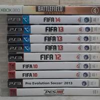 ULTIMI GIOCHI PS3 DI CALCIO RIMASTI + 1 GIOCO XBOX