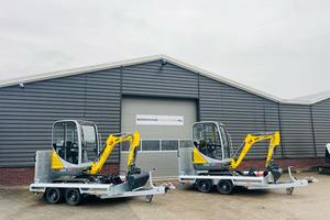 Carrello porta Escavatori Pale Muletti Edili