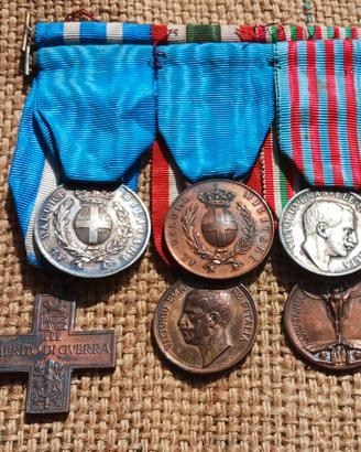 medaglia Medagliere al valore militare oro argento