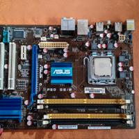Kit LGA775 ASUS P5Q SE/R + Core 2 Duo E6600