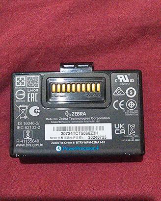 batterie di ricambio zebra power