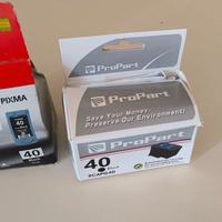 Cartucce PG 40 per stampante PIXMA Canon