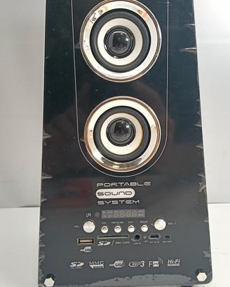 Supersonic SC-1384 - Sistema Audio Portatile Multi