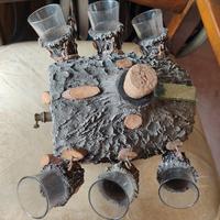 botticella x grappa con 6 bicchierini 