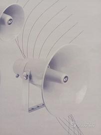 5 RCF HD410/t diffusori a tromba