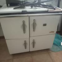 Stufa e macchina da cucire