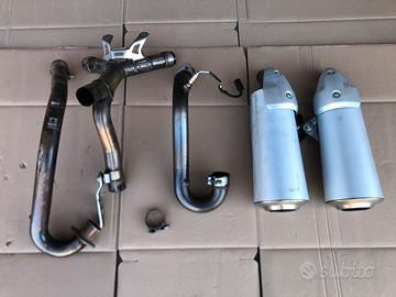 Scarico completo di collettori  per ducati 696