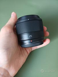 Obiettivo Panasonic 25mm f 1.7 