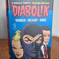 Trittico monete 5€ serie "fumetti Diabolik"