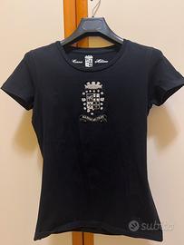 T-shirt nera, Marina militare, taglia S