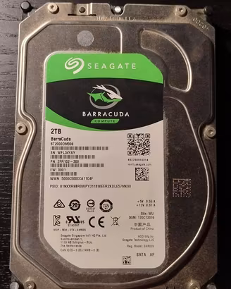 Hard Disk Drive 2TB