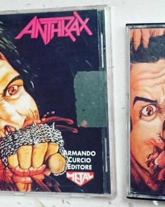 Anthrax CD e cassetta thrash speed metal