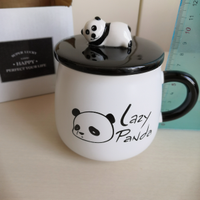 Tazza da latte con panda