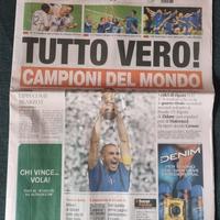 Gazzetta dello sport2006–Italia Campione del Mondo