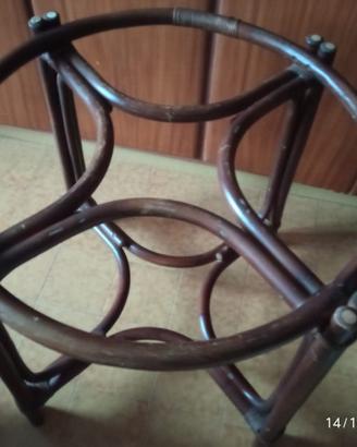 Base per tavolo in legno di faggio curvato