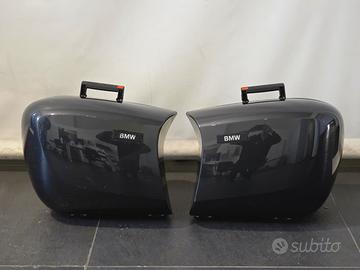 BMW TRIS DI VALIEGIE LATERALI (DX E SX) + TOP CASE