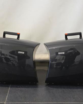 BMW TRIS DI VALIEGIE LATERALI (DX E SX) + TOP CASE