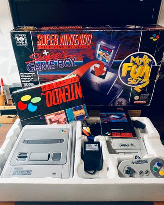 Super Nintendo Super Game Boy boxato originale
