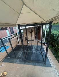 Struttura Corpo libero in ferro zincato