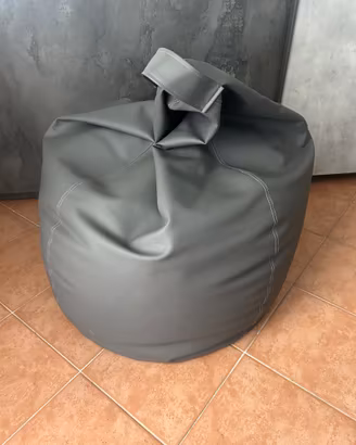 Pouf grigio