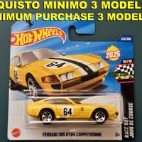 Hot Wheels Ferrari 365 GTB4 Competizione gialla