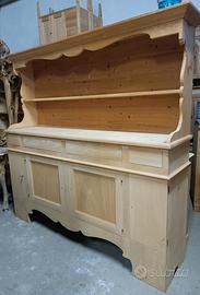 credenza con alzata