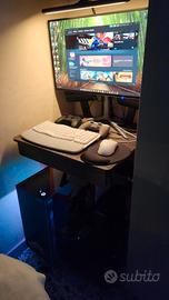 desktop setup gaming lotto completo 