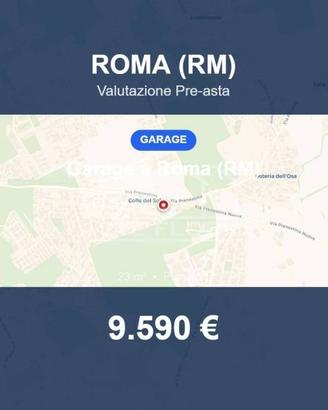 Immobile in asta di 23 m² a Roma