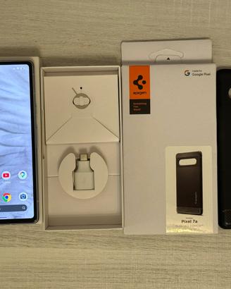 Google Pixel 7a + Cover Spigen