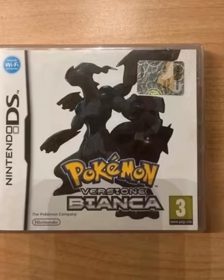 Pokémon versione bianca senza gioco con manuali