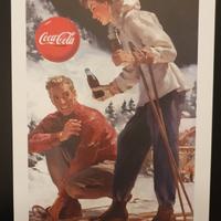 locandina coca cola vintage