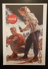 locandina coca cola vintage