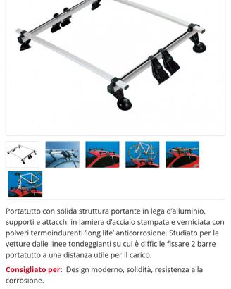 Portapacchi LA PREALPINA MOD. CALYPSO 