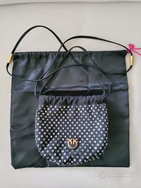 Borsa secchiello Pinko con paillettes 