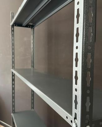 18 scaffalature metalliche Leroy Merlin 150x30x200