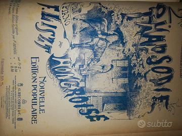 spartiti e strumenti musicali