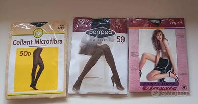 set 6 paia collant calze donna