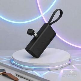 Power Bank 5000mAh USB-C Batteria Esterna Nuova
