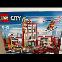 Lego set caserma dei pompieri 60110