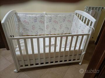 Culla,fasciatoio e next to me COME NUOVI