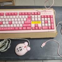 TASTIERA Hello Kitty + Mouse
