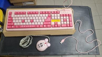 TASTIERA Hello Kitty + Mouse
